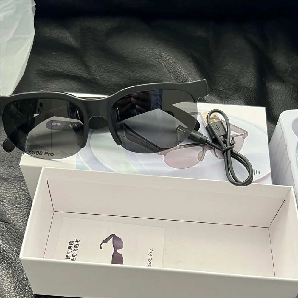 Wireless Headset Glasses XG88 Pro in Black